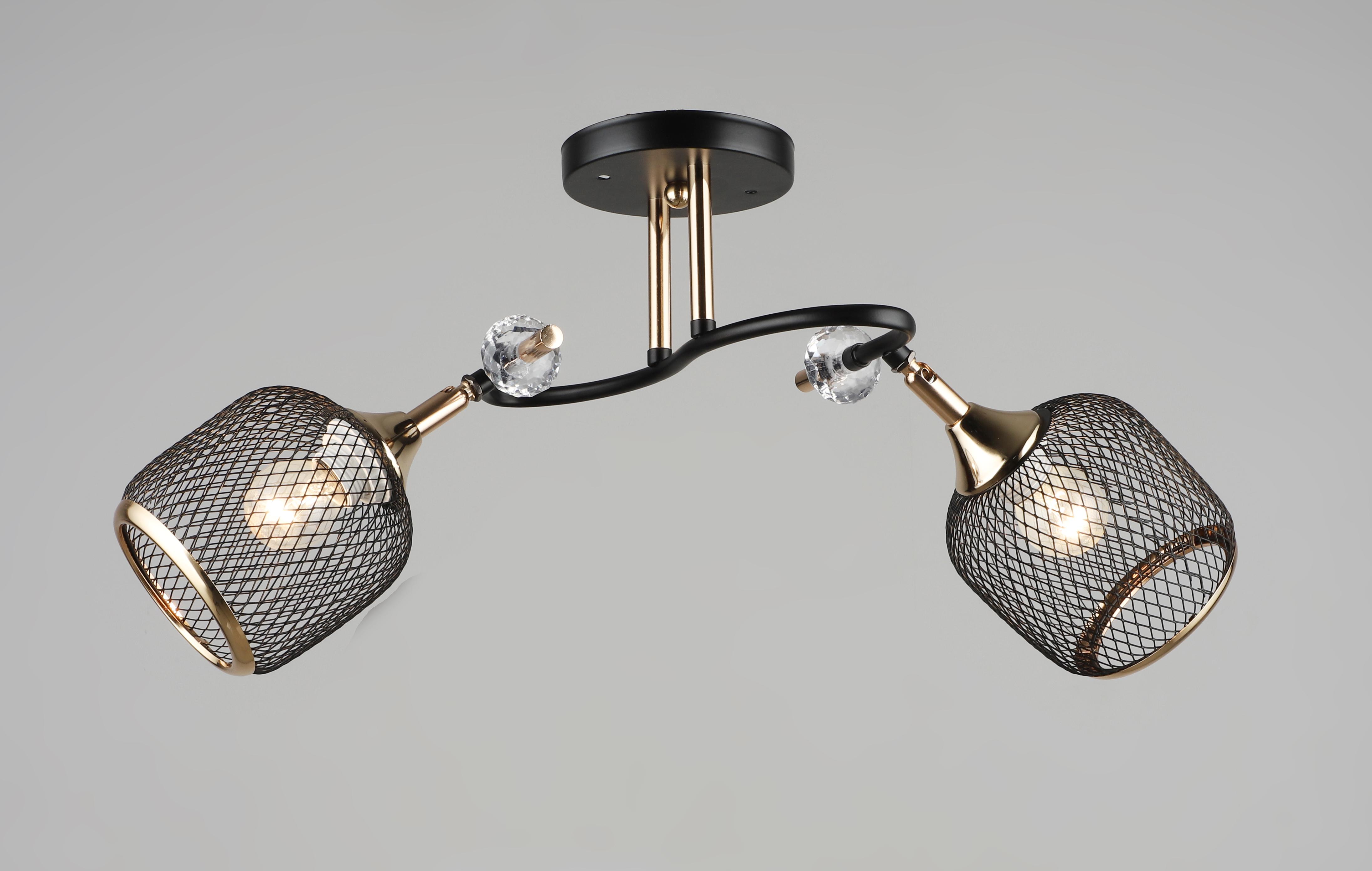 Люстра декоративна Sirius B N5672/2 BK+FGD (000039849)