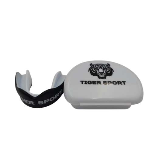 Капа боксерская одинарная подростковая Tiger Sport МG-19L Черный