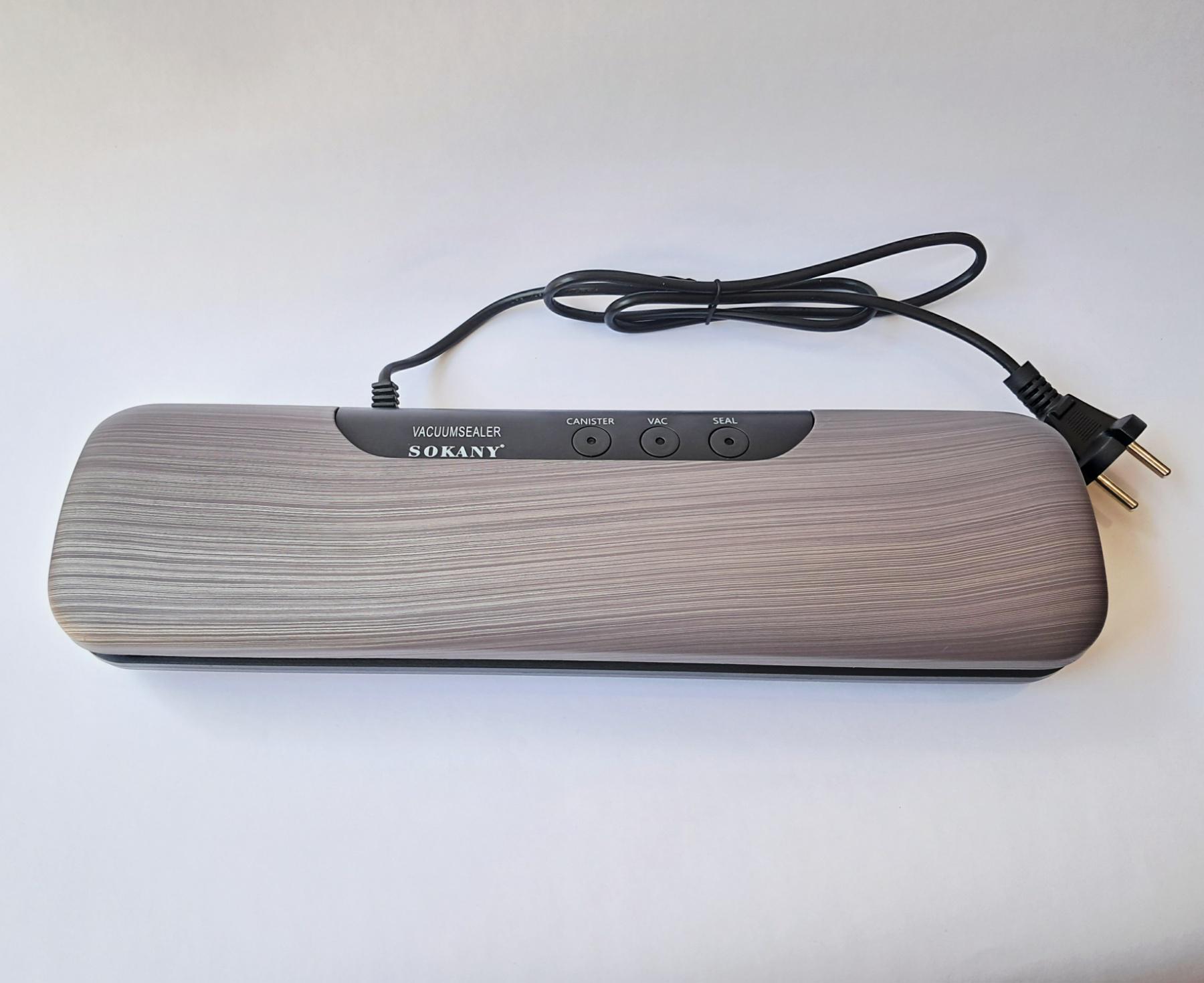 Пакувальник вакуумний Socany 140 Вт Сірий (SC-13031) - фото 2