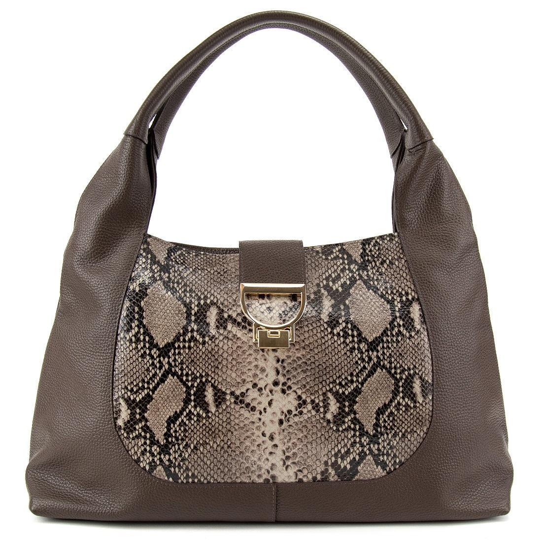 Женская сумка кожаная Tavinchi CH-555DB-R Шоколадный (2693651532)