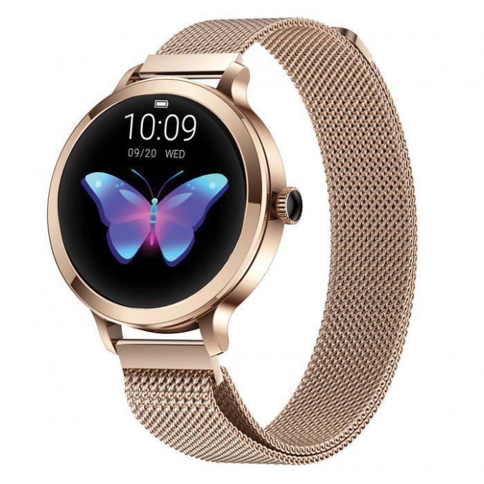 Смарт-часы женские Smart VIP Lady Pro из стали 38х11 мм Золотой (150-96-1571)