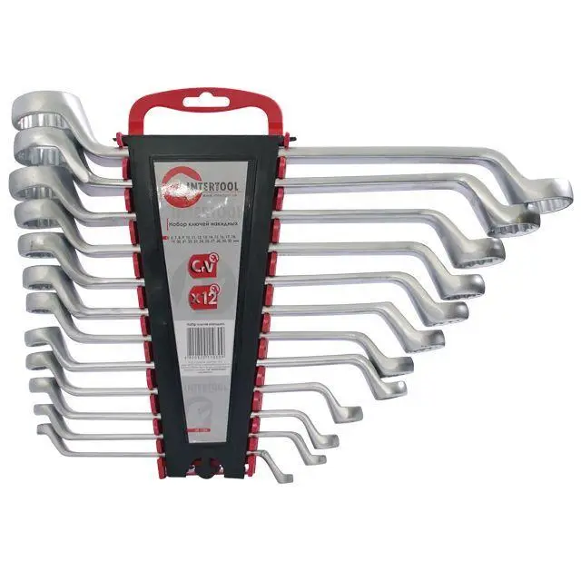 Набор ключей накидных Intertool HT-1103 12 шт. 6-32 мм Cr-V (29823229)