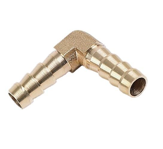 Трубка соединительная угловая латунная 18х18 мм литейная 1695Б (000025473)