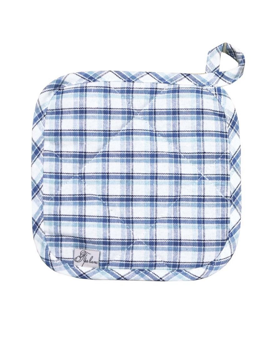 Прихватка Кантри 20х20 см Синяя