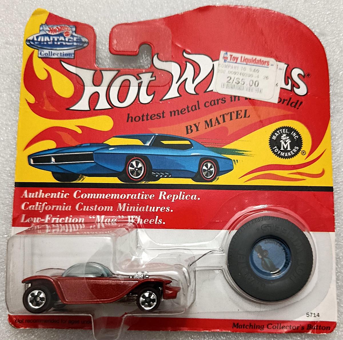 Игрушечная машинка Hot Wheels Beatnik Bandit 1993 Vintage Collection 25th Anniversary (5714)