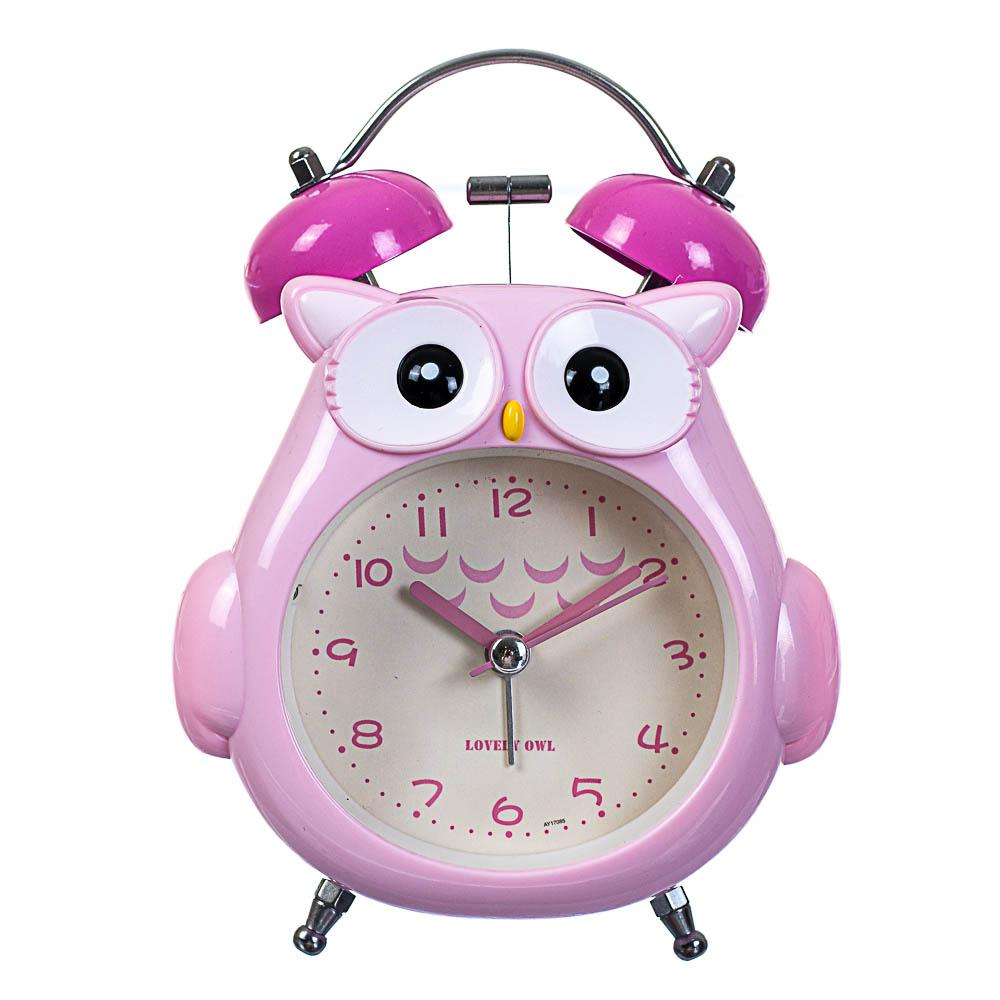 Будильник Elisey Совенок Розовый (2008-005-B)