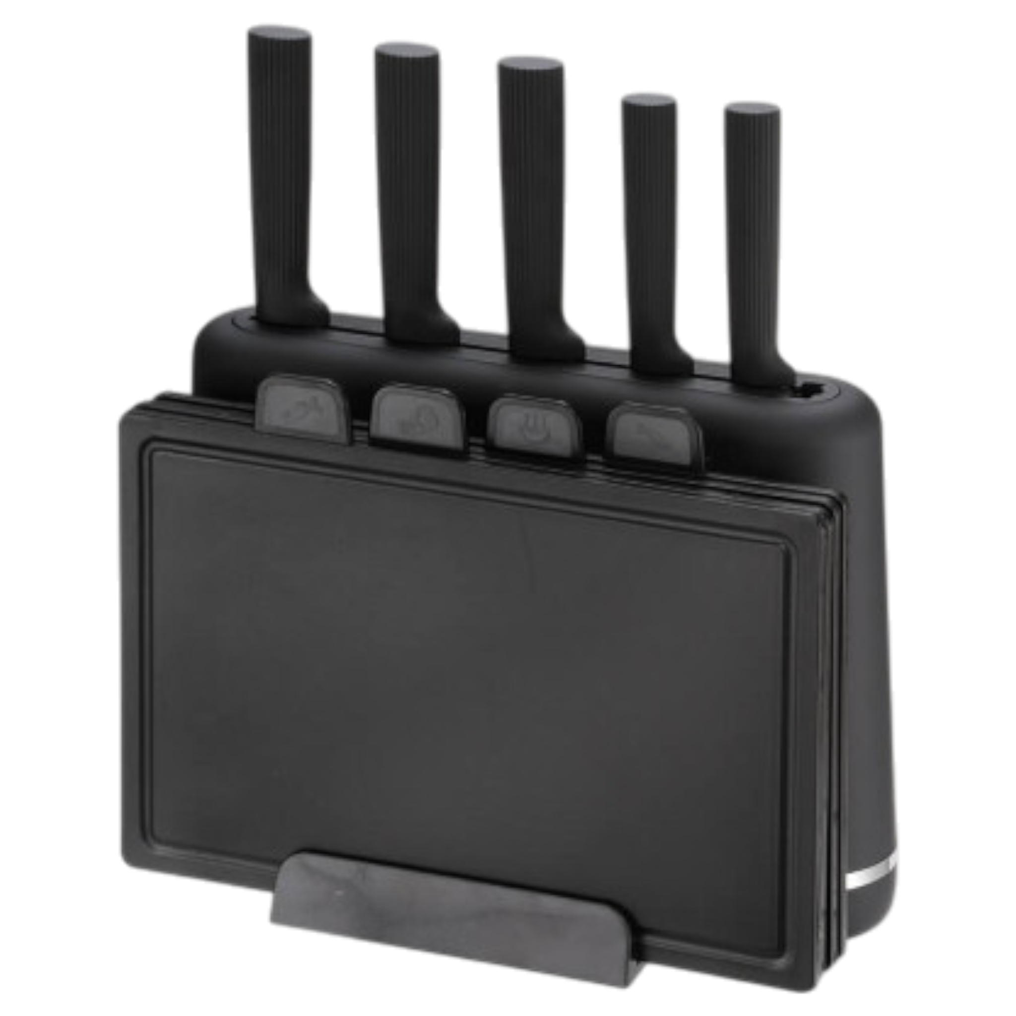 Набор кухонных ножей Maestro MR 1412 с подставкой и разделочными досками 10 предметов Black (12663)