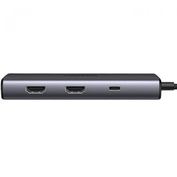 USB-хаб UGREEN CM498 6в1 Revodok 206 6в1 USB-C Hub (15852) - фото 3