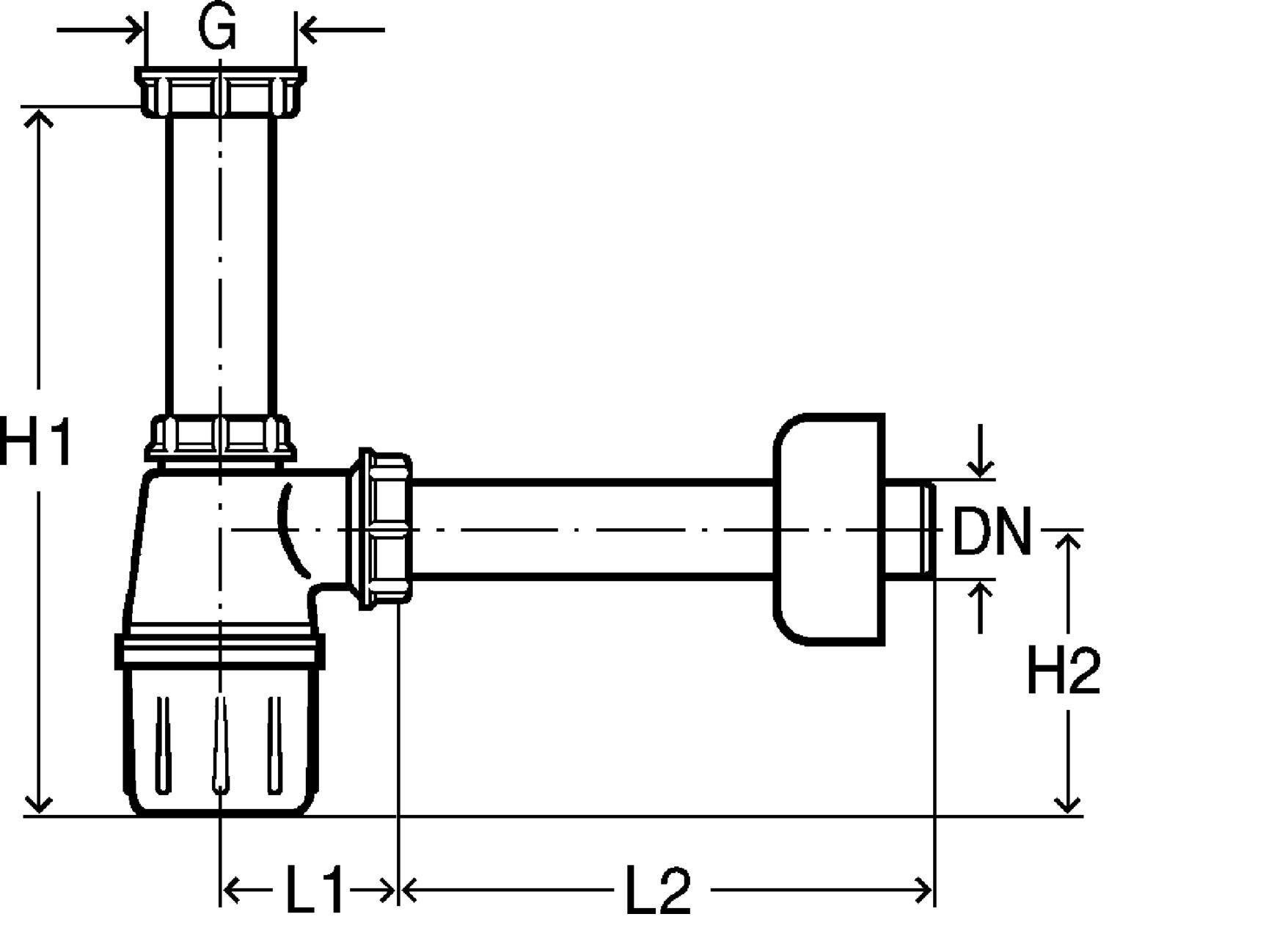 Напівсифон на тюльпан Viega 108694 пластиковий (ANT-1414) - фото 2 Напівсифон на тюльпан Viega 108694 пластиковий (ANT-1414) - фото 2