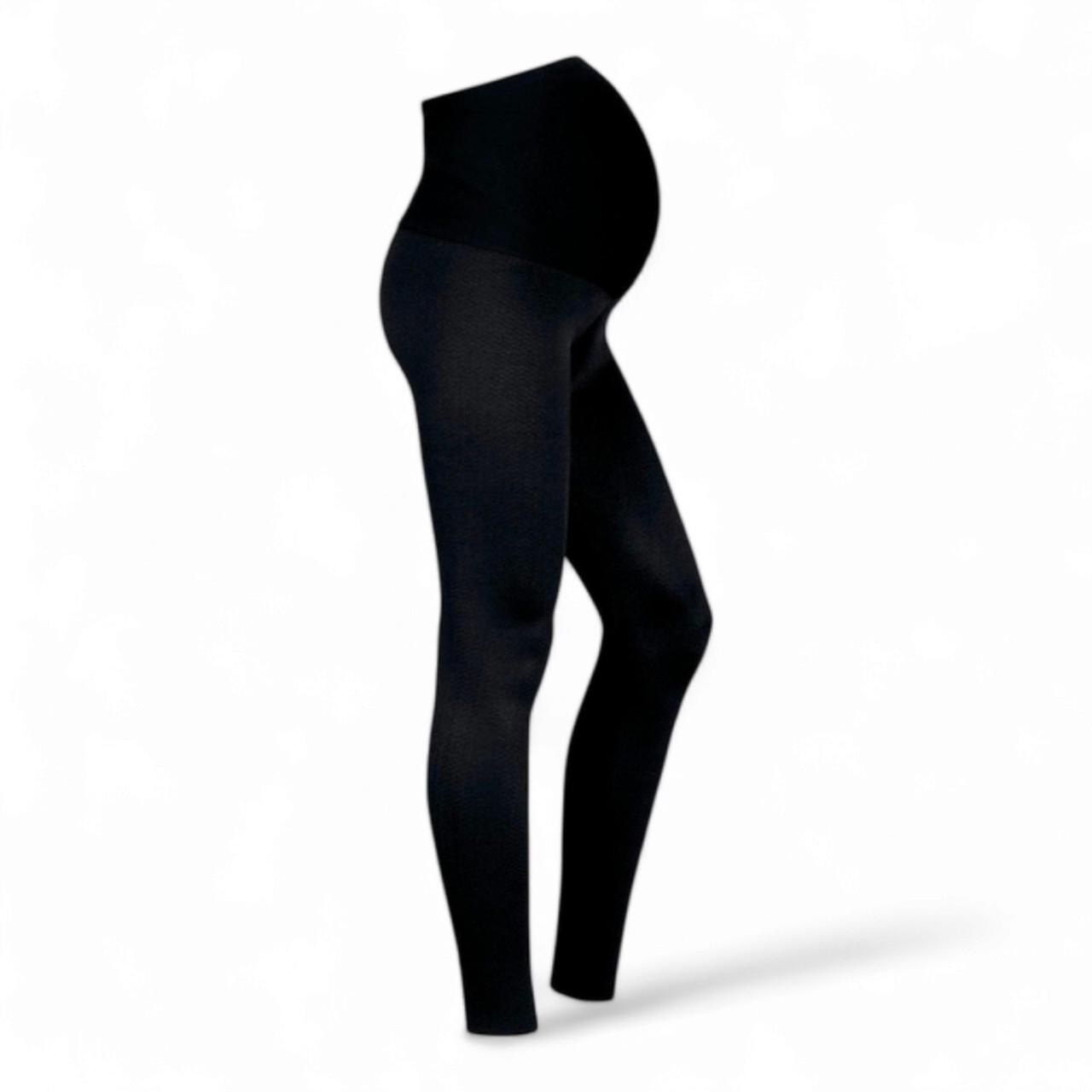 Лосини жіночі для вагітних XL Чорний (2428706919) - фото 3 Лосини жіночі для вагітних XL Чорний (2428706919) - фото 3