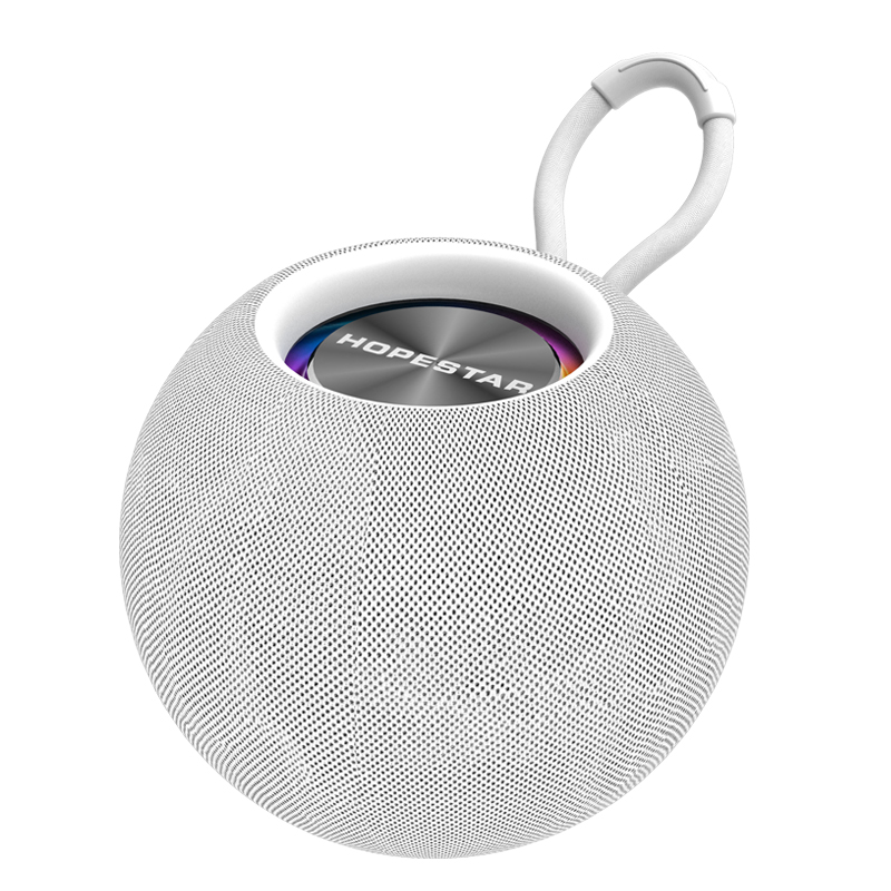 Колонка беспроводная Hopestar H52 с RGB подсветкой и влагозащитой White (9da5e492)