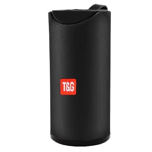 Колонка портативная XPRO TG113 с тканевым покрытием 10 Вт USB/SD/FM радио/Bluetooth Черный (4426)