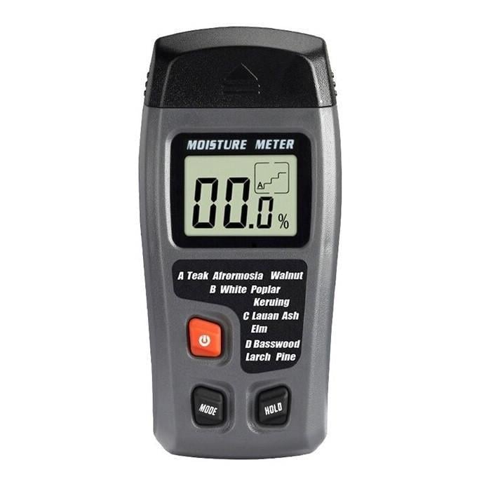 Вологомір для деревини цифровий голковий з високою точністю та РК-дисплеєм 0-99,9% (2897721208)