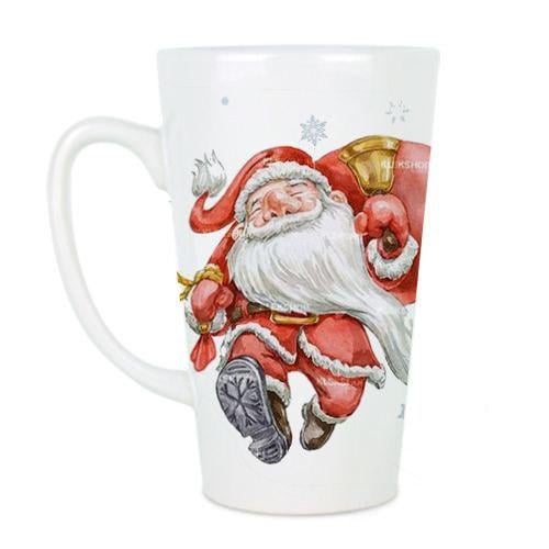 Чашка керамічна лате новорічна 470 мл (13750595) - фото 1 Чашка керамічна лате новорічна 470 мл (13750595) - фото 1