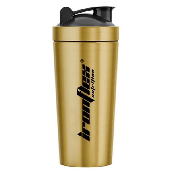 Шейкер IronFlex Steel Shaker 750 мл Gold (000023445)