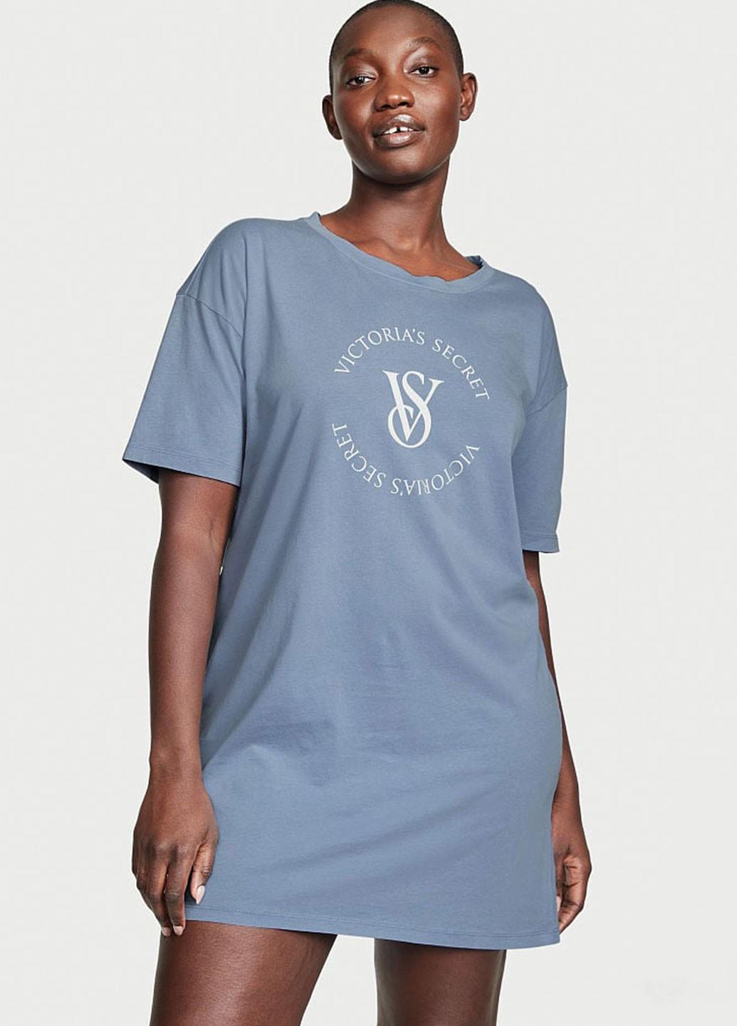 Ночная рубашка Victoria's Secret M/L Голубой (14400134964QB5M/L)