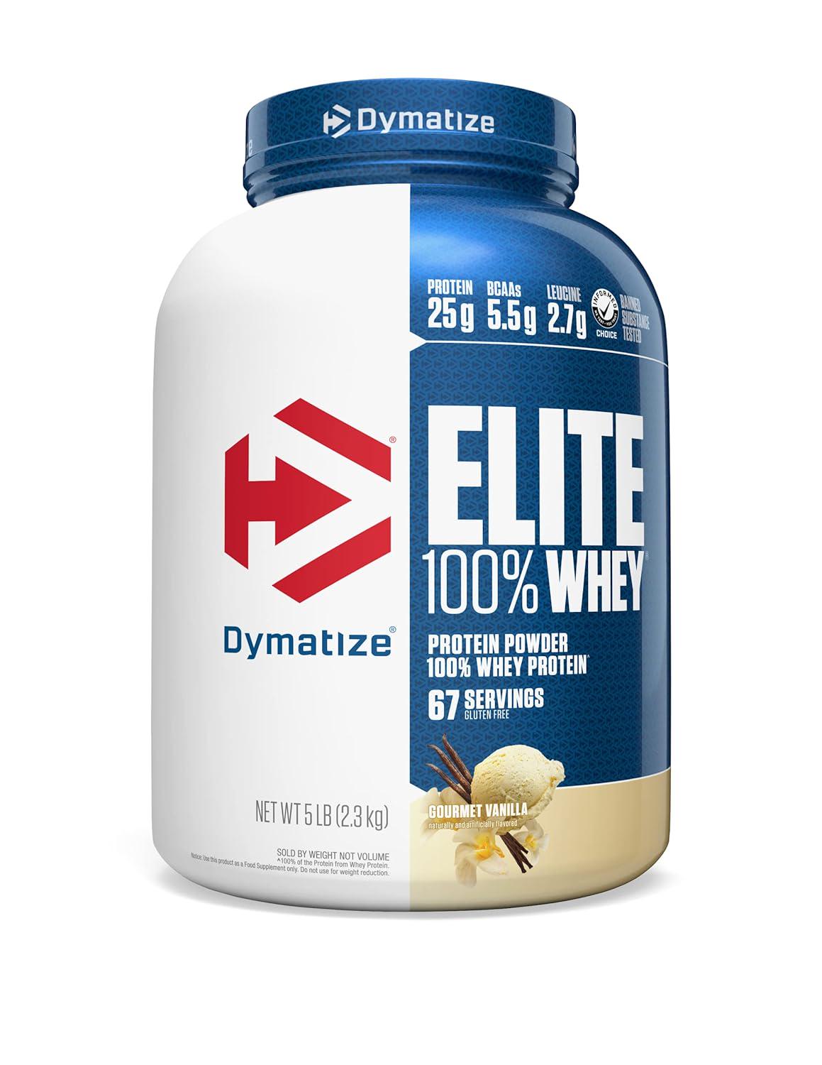 Протеин Dymatize Elite 100% Whey Protein Gourmet Vanila 2,3 кг