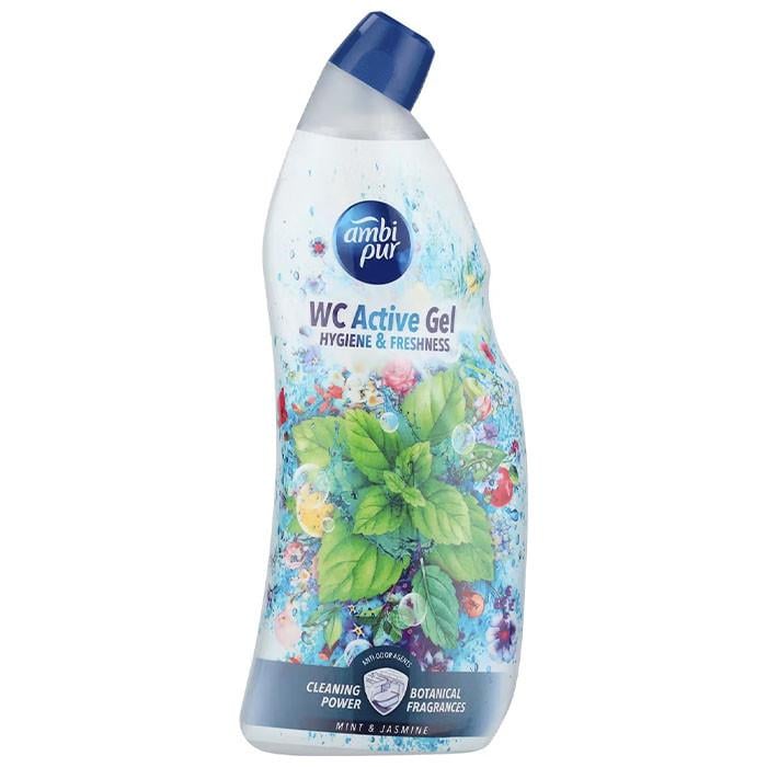 Гель для чистки унитаза Ambi Pur WC Botanical Fragrances Мята и жасмин 750 мл (1641118155) Гель для чистки унитаза Ambi Pur WC Botanical Fragrances Мята и жасмин 750 мл (1641118155)