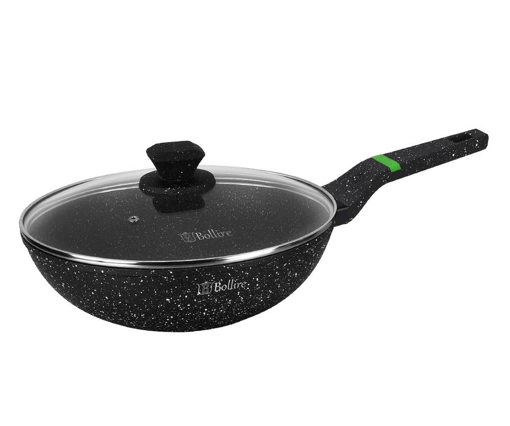 Сковорода WOK Bollire Venezia c крышкой 28x7,5 см (BR-1011)