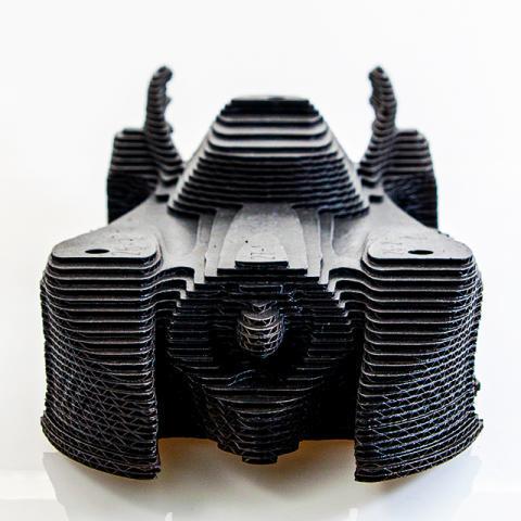 Пазл картонный Daisy 3D Batmobile 80 деталей