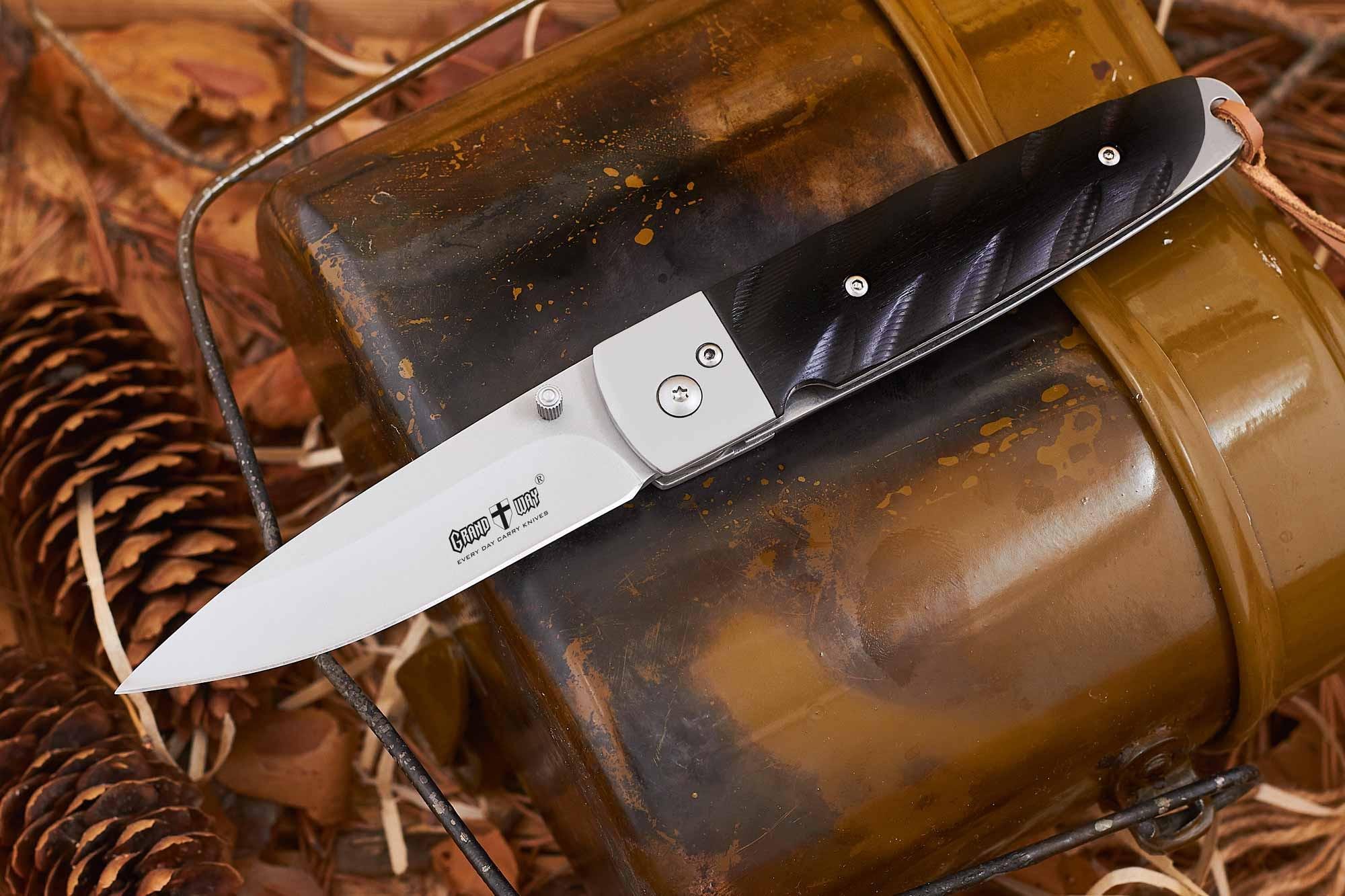 Нож складной туристический Grand Way 90 мм (6463HW)