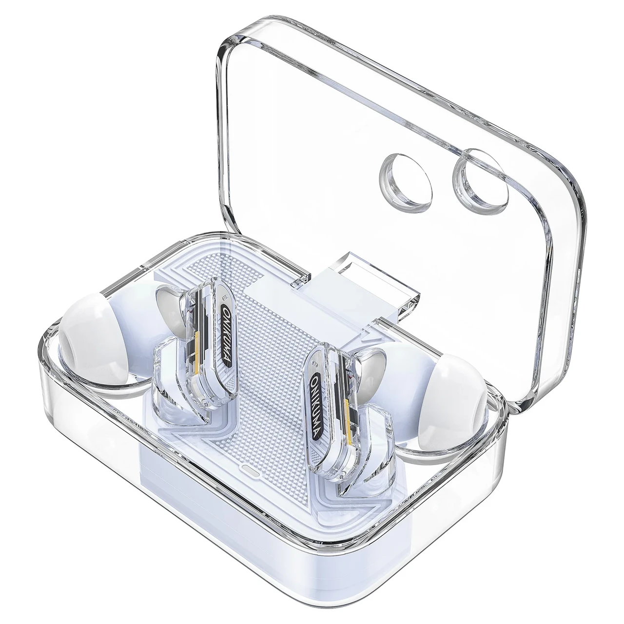 Наушники Onikuma T5 In-Ear с шумоподавлением и сенсорным управлением Bluetooth 40 мАч Голубой