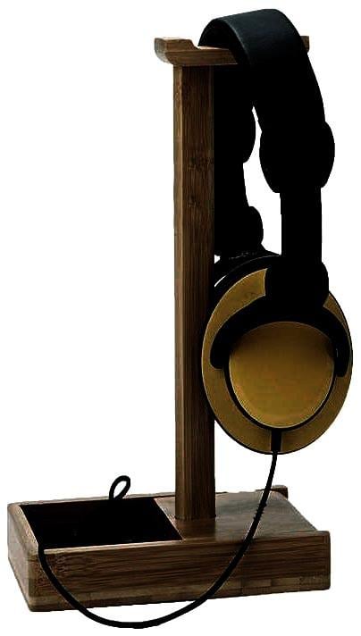 Стойка для наушников из дерева Бекаро Капучино (НУП-007709)