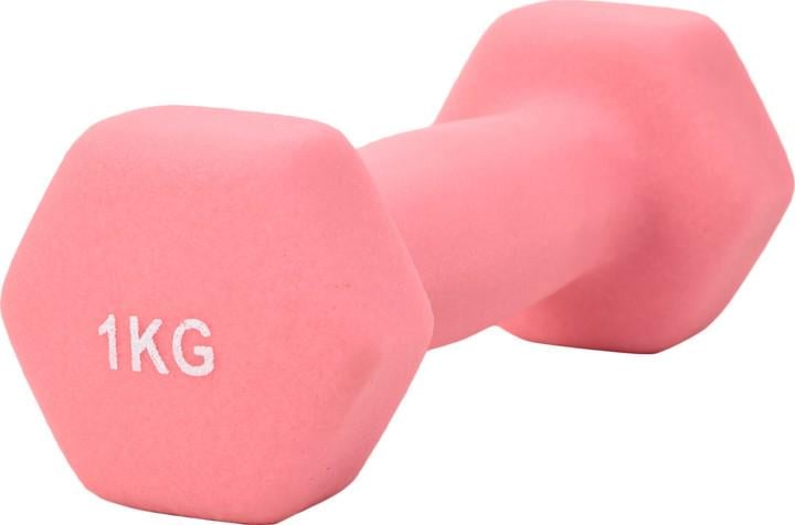 Гантель TECOFIT из неопрена 1 кг Розовый (TOP20056110)