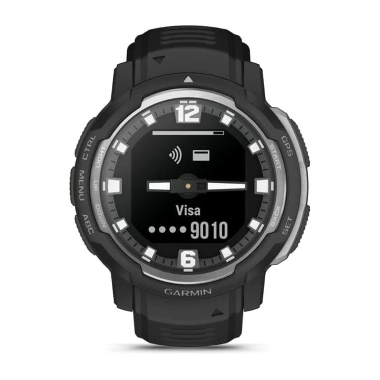 Смарт-годинник Garmin Instinct Crossover - Standard Edition Black (010-02730-13/03) - фото 3