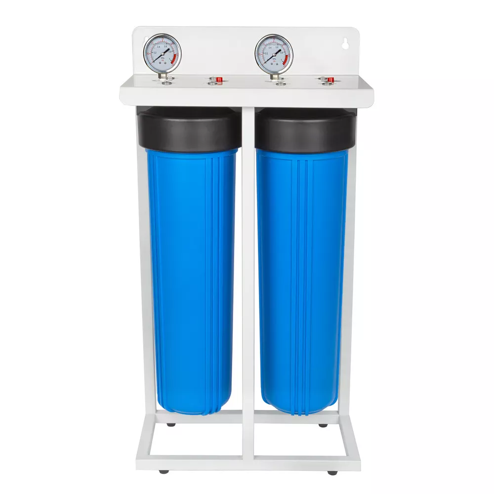Магистральная система фильтрации воды ITAL Big Blue 20" 2 колбы подключения 1" (2FH20BB)