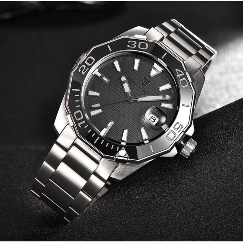 Наручний годинник Pagani Design PD-1617 Silver/Black - фото 3