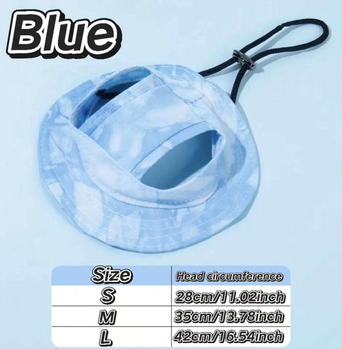 Панама для животных OMMY М Light blue (3453434) - фото 6 Панама для животных OMMY М Light blue (3453434) - фото 6