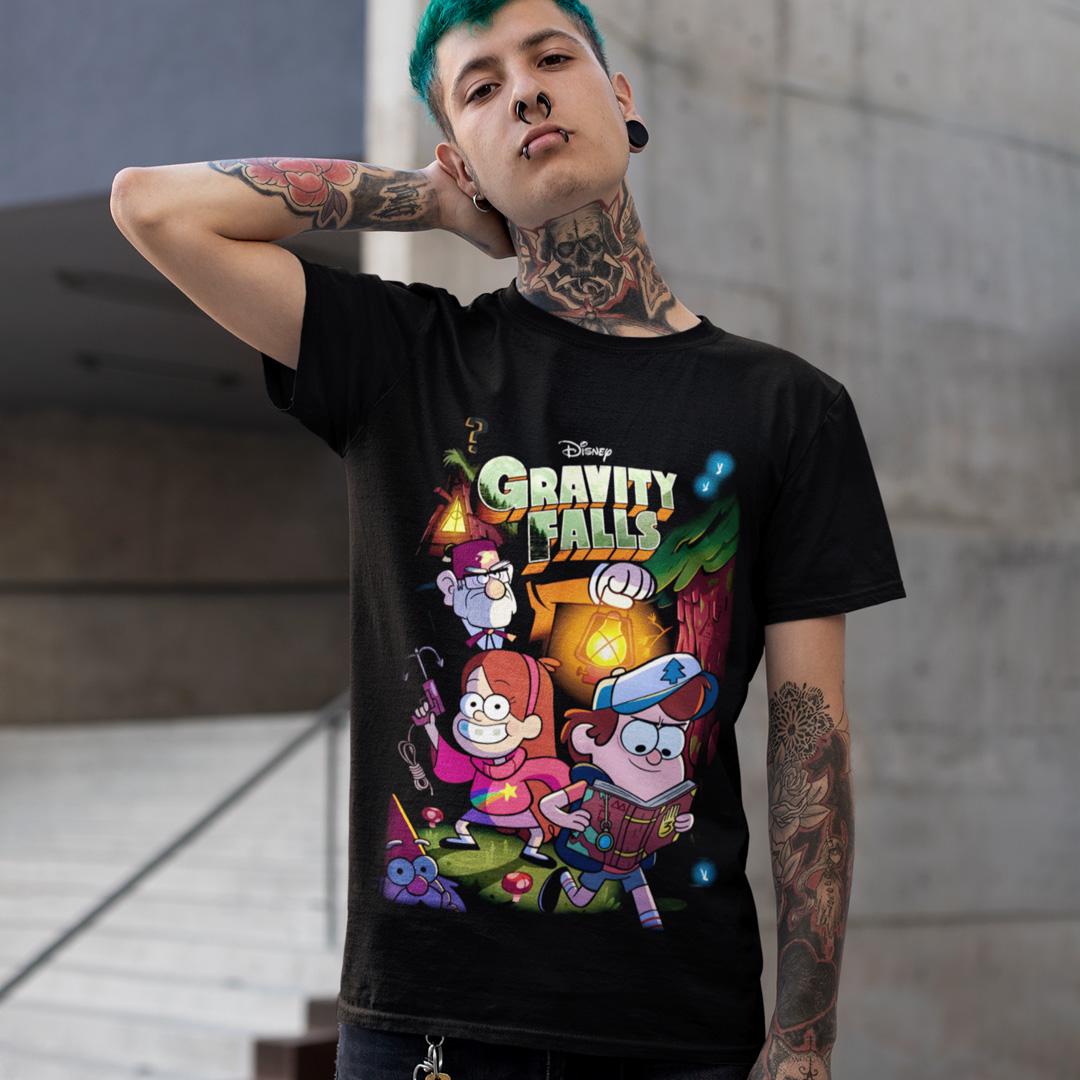 Футболка унисекс Gravity Falls Six Strange Tales 2XL Черный (32697949)