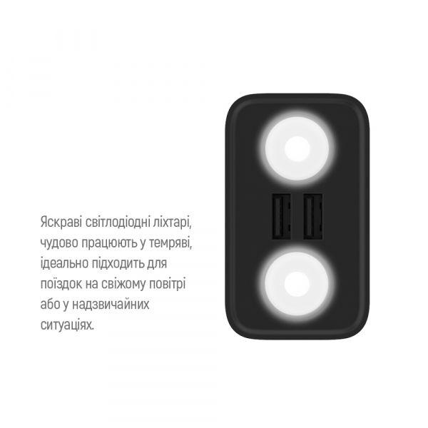 Повербанк ColorWay 30 000mAh Lamp Black (CW-PB300LPB3BK-F) - фото 9