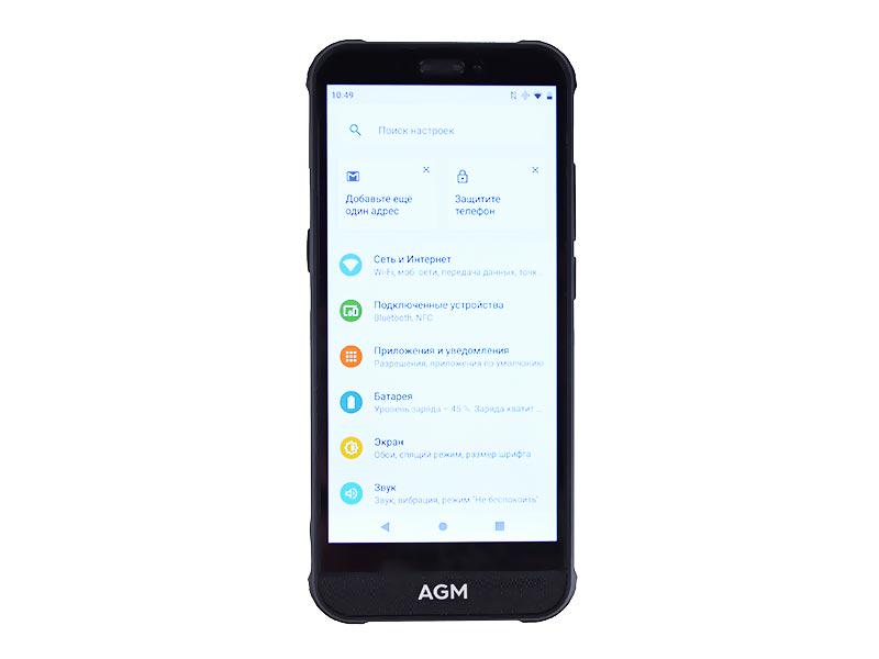 Смартфон AGM A10 6/128Gb Black - фото 7 Смартфон AGM A10 6/128Gb Black - фото 7