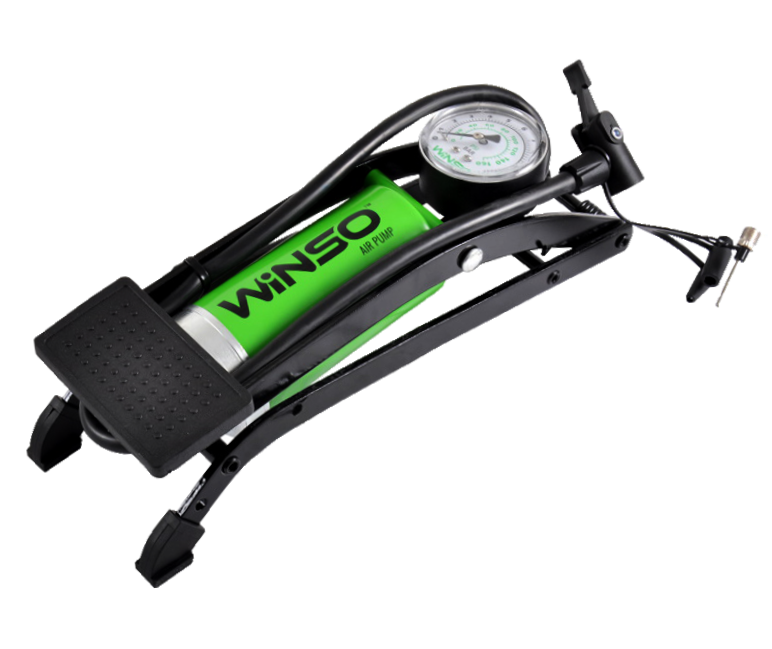 Насос ножной WINSO с манометром 55х120 мм (120200)
