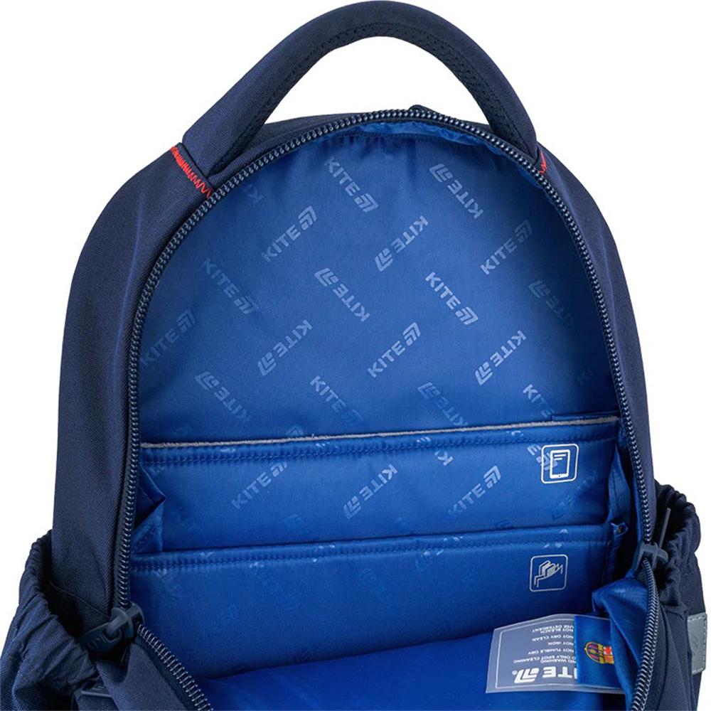 Шкільний набір KITE FC Barcelona рюкзак/пенал/сумка для взуття (SET_BC25-700M) - фото 13