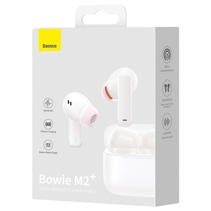 Наушники Bluetooth Baseus True Bowie M2+ White - фото 4