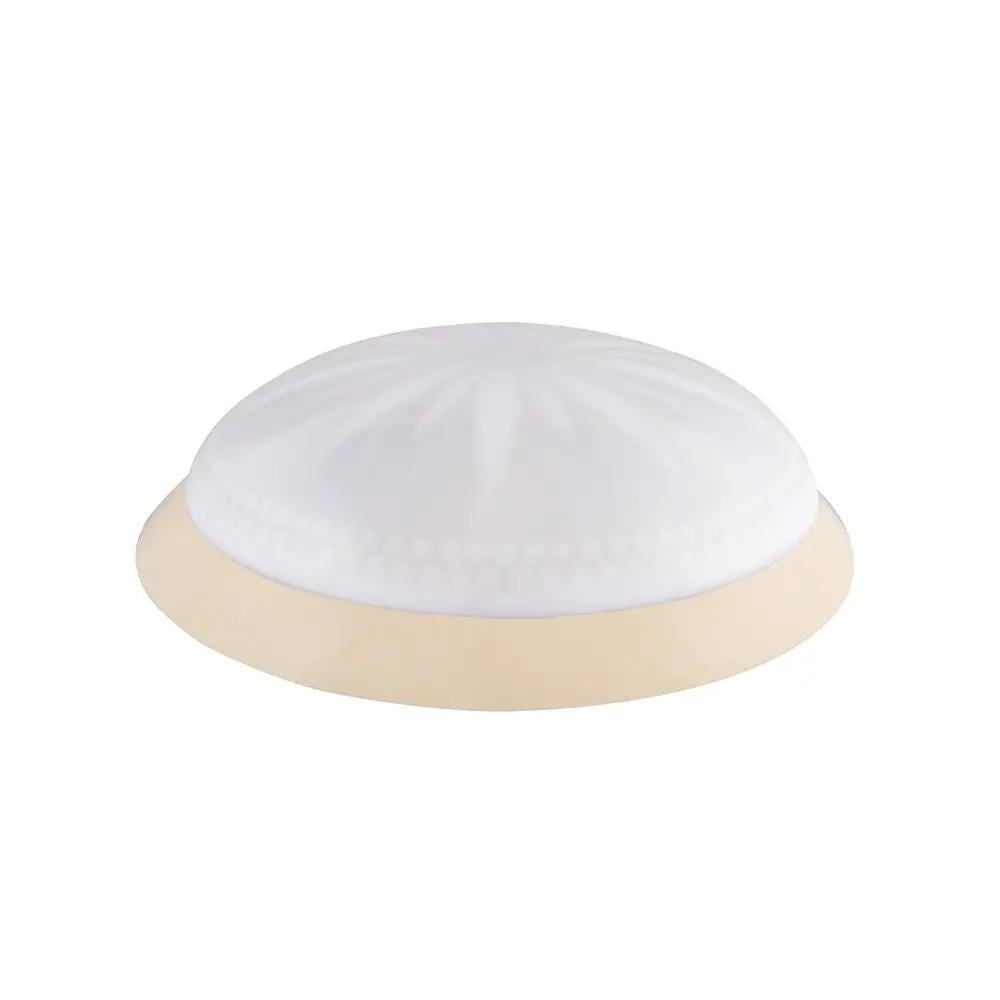 Настінно-стельовий світильник ERKA 1149-KB круглий 2xЕ27 IP20 Слонова кістка/Білий (27551849)
