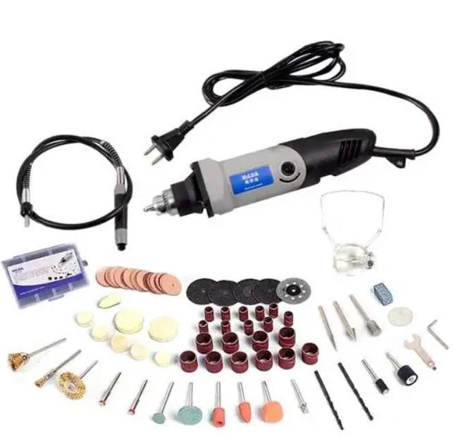 Дриль з комплектом насадок HILDA JD3321C 400 Вт 220В (020882) - фото 2 Дриль з комплектом насадок HILDA JD3321C 400 Вт 220В (020882) - фото 2