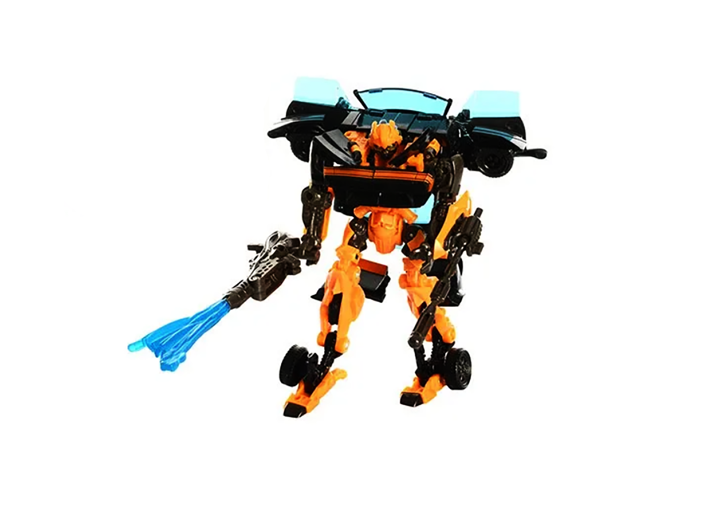 Детская игрушка-трансформер KUBIAN BumbleBee Taikon гzhans робот-автомобиль Желто-Черный (SUN8765)