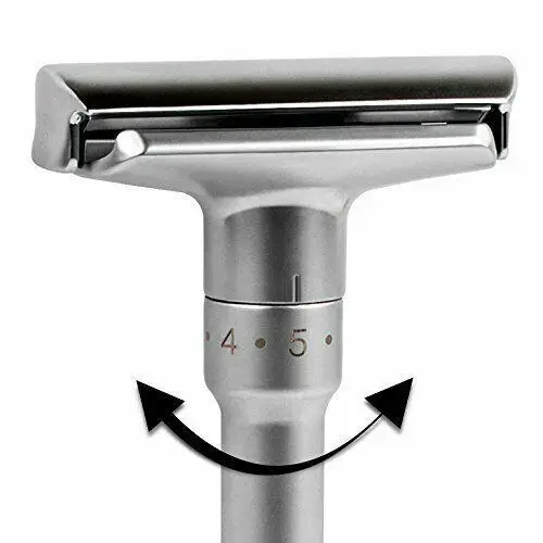 Бритва Т-подібна Shaving Factory Аdjustable Safety Razor with stand - фото 4 Бритва Т-подібна Shaving Factory Аdjustable Safety Razor with stand - фото 4