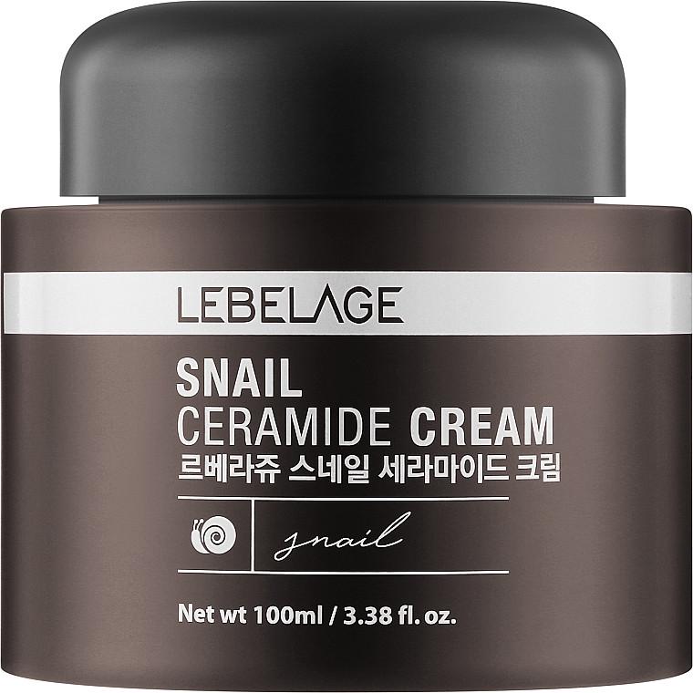 Крем для лица Lebelage Snail Ceramide Cream с улиткой и керамидами 100 мл (8809589393068)