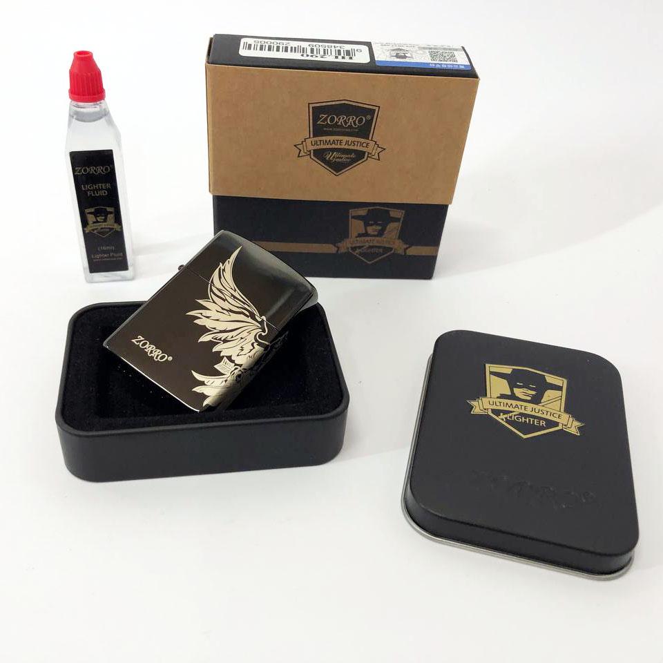 Набор для зажигалки бензиновая Zorro HL-290 Черный (310852) - фото 8 Набор для зажигалки бензиновая Zorro HL-290 Черный (310852) - фото 8