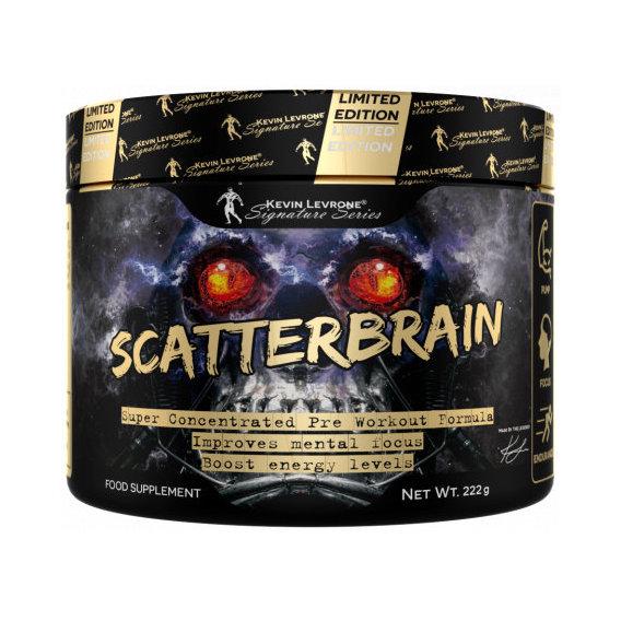Комплекс до тренировки Kevin Levrone Scatterbrain 222 г 60 порций Lemon Lime Комплекс до тренировки Kevin Levrone Scatterbrain 222 г 60 порций Lemon Lime