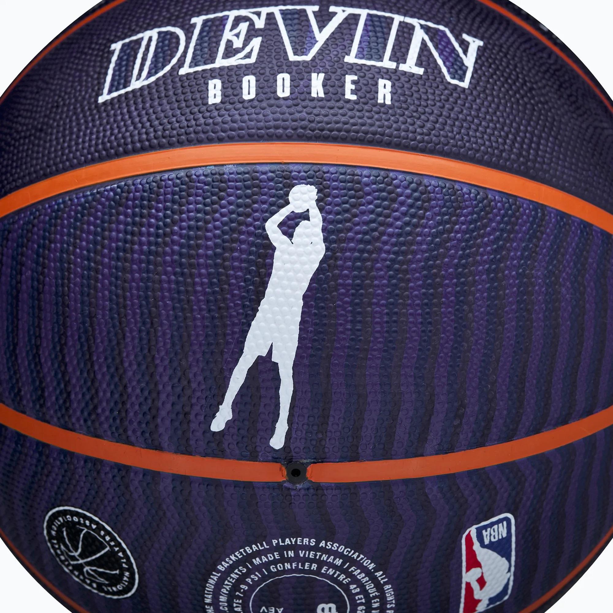 Баскетбольний м'яч Wilson NBA Player Icon Outdoor універсальний р. 7 (12213_102) - фото 9