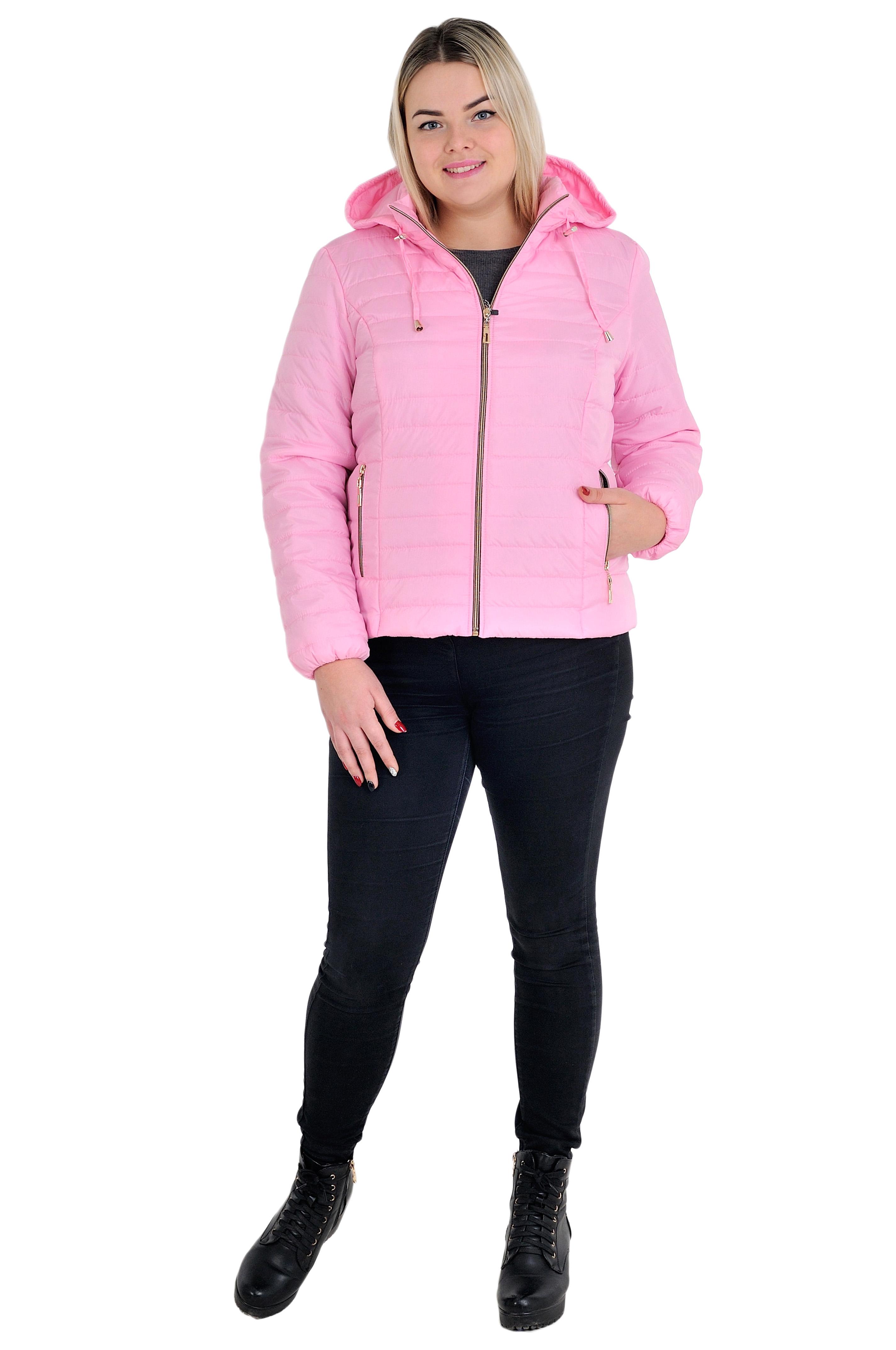 Куртка жіноча Fashions Женев'єва р. 52 Пудровий (0240-бр-мк) Куртка жіноча Fashions Женев'єва р. 52 Пудровий (0240-бр-мк)