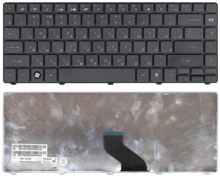 Клавиатура для ноутбука Acer Gateway NV49C/NV49 Black