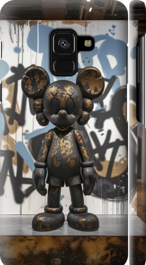 Чехол на Samsung Galaxy A8 2018 A530F Bronze kaws v2 (6098m-1344-42517)