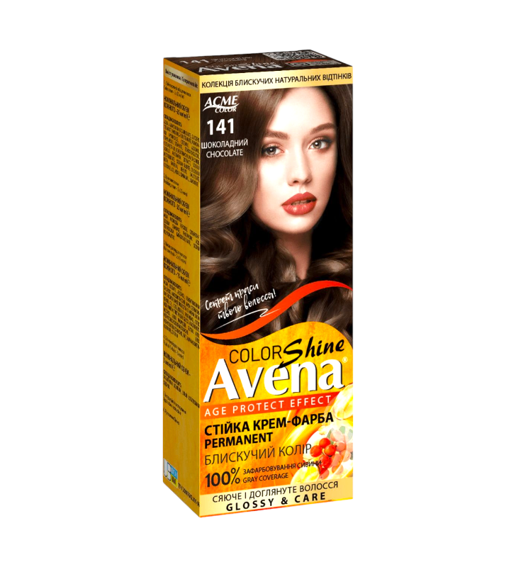 Стойкая крем-краска для волос Acme Color AVENA 141 Шоколадный